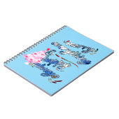 Merry Everything & Happy Always - Pink Tree Notizblock (Linke Seite)