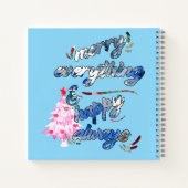 Merry Everything & Happy Always - Pink Tree Notizblock (Rückseite)
