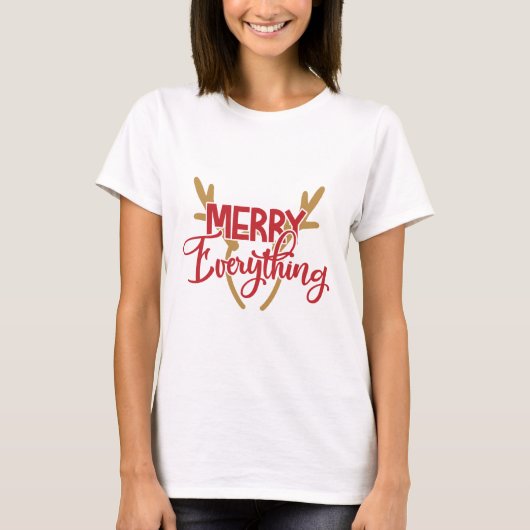 Merry Everything Holiday Tee (Vorderseite)