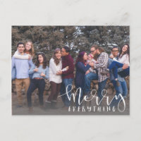 Merry Everything II Full Foto Urlaubspoliday Card
