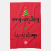 Merry Everything Kitchen Handtücher (Vertikal)