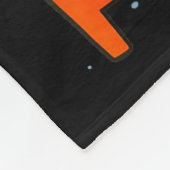 Merry F-caw-f Chicken Christmas Funny Rooster Men  Fleecedecke (Ecke)