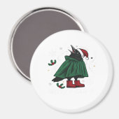 Merry F-Caw-F Classic Funny Graphic Magnet (Vorderseite/Rückseite)