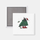 Merry F-Caw-F Classic Funny Graphic Magnet (Vorderseite/Rückseite)