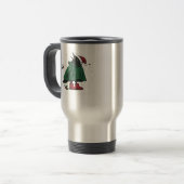 Merry F-Caw-F Classic Funny Graphic Reisebecher (Vorderseite Links)