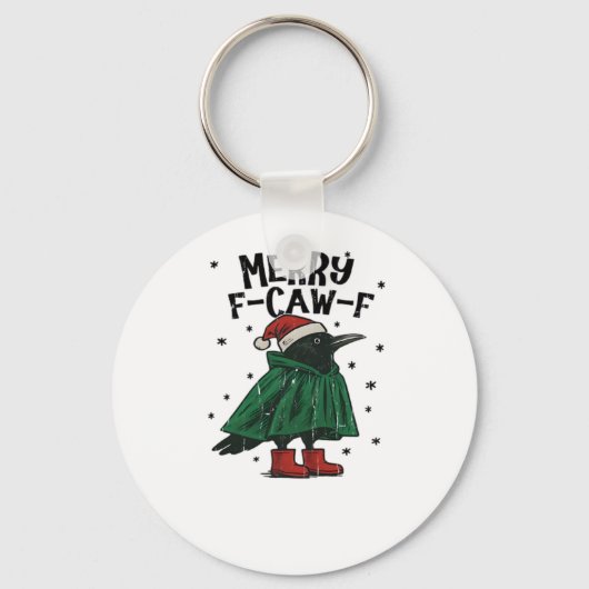Merry F-Caw-F Essential Minimal Clean Schlüsselanhänger (Vorderseite)