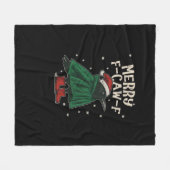 Merry F-Caw-F Fleecedecke (Vorderseite (Horizontal))