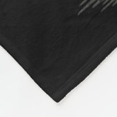 Merry F-caw-f Funny Christmas Black Crow Merry Xma Fleecedecke (Ecke)