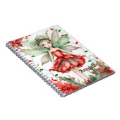 Merry Fairy Christmas Notebook Notizblock (Rechte Seite)