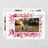 Merry Feiertagskarte (Vorne/Hinten)