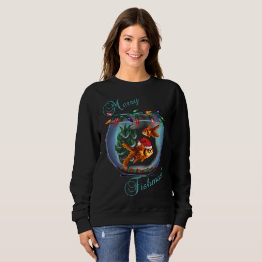 Merry Fishmas 347 Sweatshirt (Vorne ganz)