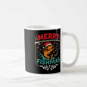 Merry Fishmas B Fisch Weihnachten hässlich Sweater Kaffeetasse