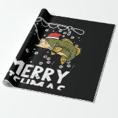 Merry Fishmas Fish Fish Geschenkpapier (Ungerollt)