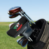 Merry Fishmas Fish Fish Vater Fischer Weihnachten Golf Headcover (In Situ)