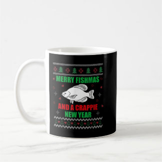 Merry Fishmas Fish Fisherman Ugly Christma Kaffeetasse