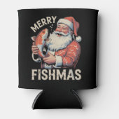 Merry Fishmas Funny Christmas Weihnachten Weihnach Dosenkühler (Vorderseite)