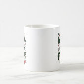 Merry Fishmas Funny Fishing Weihnachtsdesign Verwandlungstasse (Mittel)