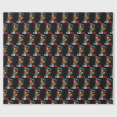 Merry Fishmas Gift Wrap, Fish Fishing Christmas Geschenkpapier (Flach)