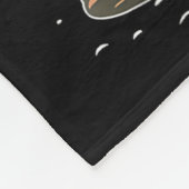 Merry Fishmas Santa Fishing Funny Christmas Fisher Fleecedecke (Ecke)