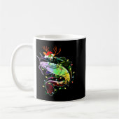 Merry Fishmas Santa Fishing Lovers Funny Fisherman Kaffeetasse (Links)