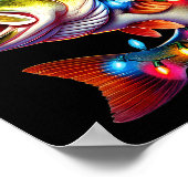 Merry Fishmas Santa Fishing Lovers Funny Fisherman Poster (Ecke)