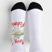 Merry Fishmas Socken (Oben)