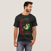 Merry Fishmas To All Fishing Fisherman's Funny Chr T-Shirt (Vorne ganz)