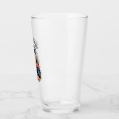 Merry Fishmas Weihnachtsbaum Fish Funny Fishing Glas (Links)