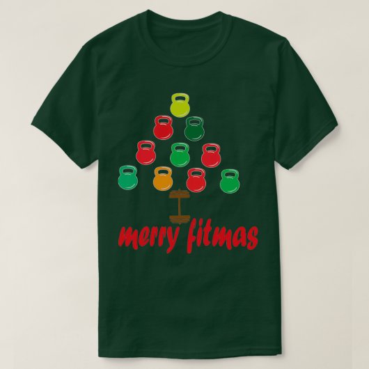 Merry Fitmas (2) T-Shirt (Design vorne)