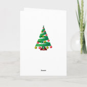 Merry Fitmas Feiertagskarte (Rückseite)