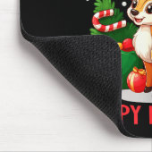 Merry Fitmas Happy New Year Funny Christmas New Ye Mousepad (Ecke)