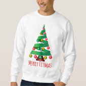 Merry Fitmas Sweatshirt (Vorderseite)