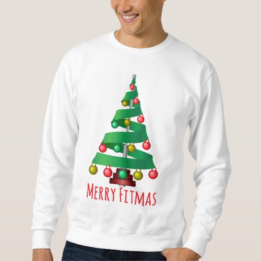 Merry Fitmas Sweatshirt (Vorderseite)