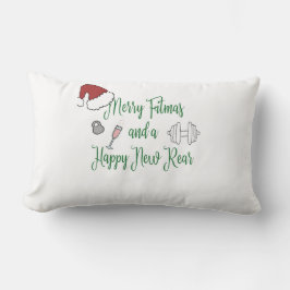 Merry Fitmas und ein glücklicher neuer Rücken Lendenkissen