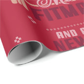Merry Fitmasse Geschenkpapier (Rolleneckpunkt)