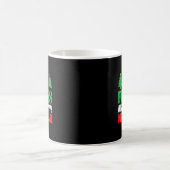 Merry Fitness Happy New Rear Workout Christmas  Kaffeetasse (Mittel)