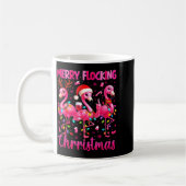 Merry Flocking Christmas Flamingo Drink Pjs Xmas M Kaffeetasse (Links)