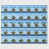 MERRY FLORIDA CHRISTMAS WRAPPING PAPIER GESCHENKPAPIER (Flach)