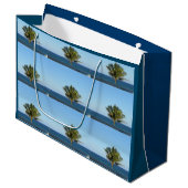 MERRY FLORIDA FERIEN GROßE GESCHENKTÜTE (Vorderseite Schrägansicht)