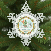 Merry Forest Custom  Schneeflocken Zinn-Ornament