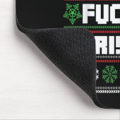 Merry Foring Christmas Funny Raunchy Curse Word Ho Mousepad (Ecke)