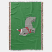 Merry Frenchie Decke (Vorderseite Vertikal)