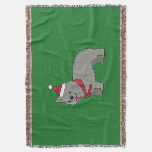 Merry Frenchie Decke (Vorderseite Vertikal)