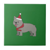 Merry Frenchie Fliese (Vorderseite)