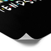 Merry Friendsmas Christmas Friends Matching Sweate Poster (Ecke)