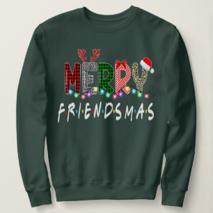 Merry Friendsmas Friends Weihnachten Matching Xmas Sweatshirt