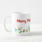 Merry Friggins Weihnachtsfeier-Tasse Kaffeetasse (Links)