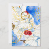 Merry Fun Birthday Einladungskarte (Rückseite)