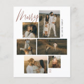 Merry | Gallery Wall 6 Foto Weihnachtsbudget (Vorderseite)