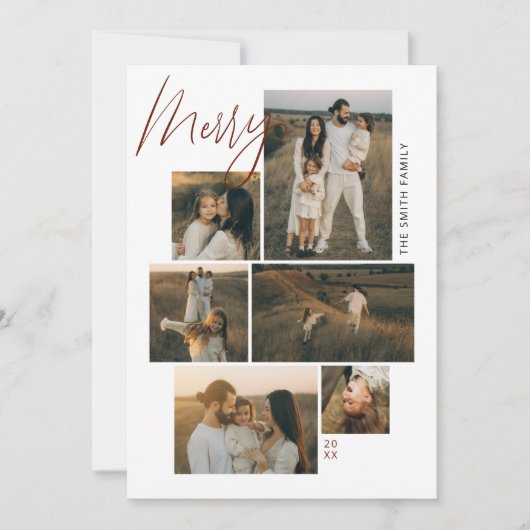 Merry | Gallery Wall 6 Fotogalerie Weihnachten (Vorderseite)